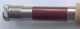 A n Uplocking Reel Seat w/Bloodwood Insert for 4 to 6 Wt Fly Rods